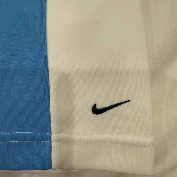 Nike White and Blue Athletic Pants - Picture 2 of 6